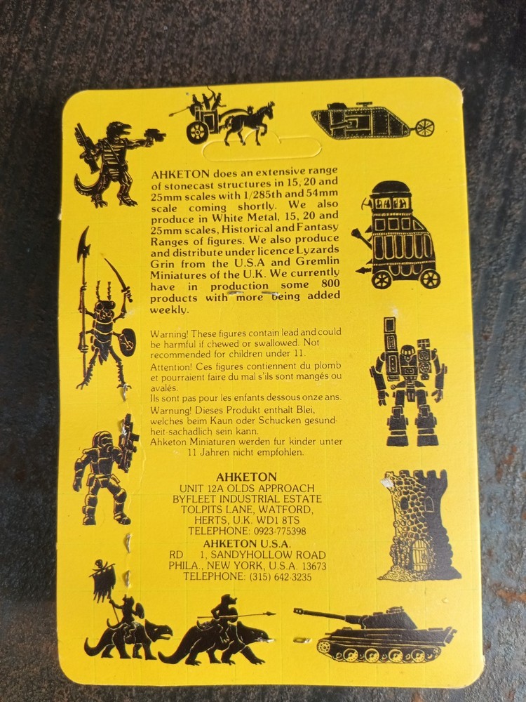 Ahketan U.S Special Forces Mini Figures