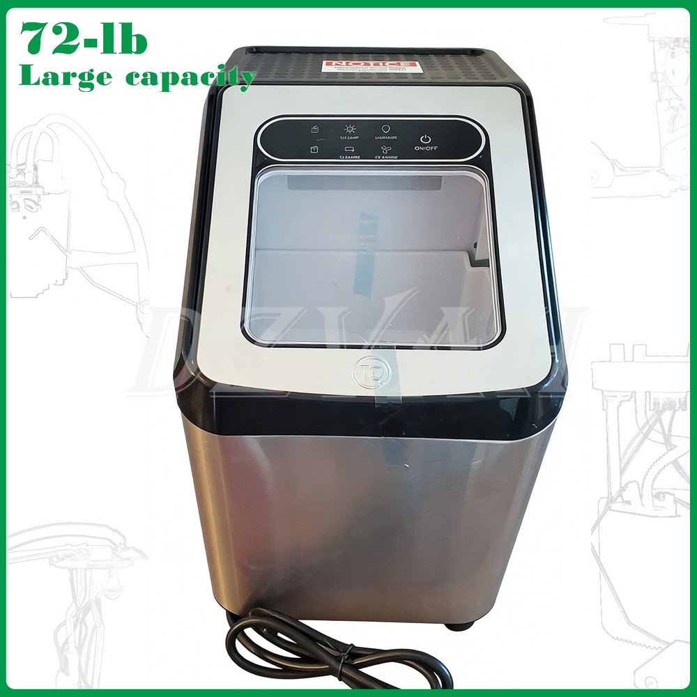 72-lb Large capacity Technique Countertop Nugget Ice Maker Model 595