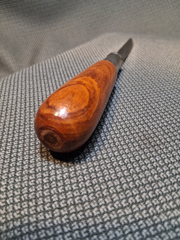Triangular Machinist Scraper w/ Wood Handle