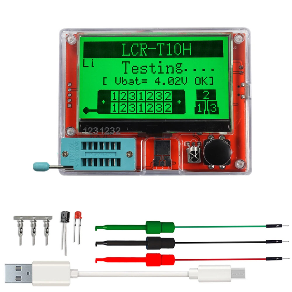 TFT LCD Multimeter Transistor Tester Diode Triode Capacitor Resistor Test Meter