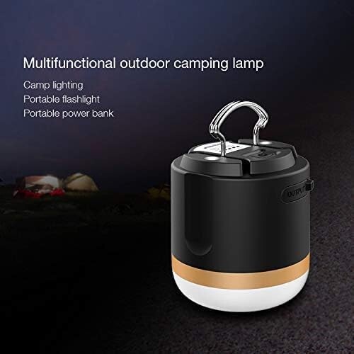 ECOFLOW Camping Lamp EFS-CLI-B-M1, Waterproof Versatile Camp Light .