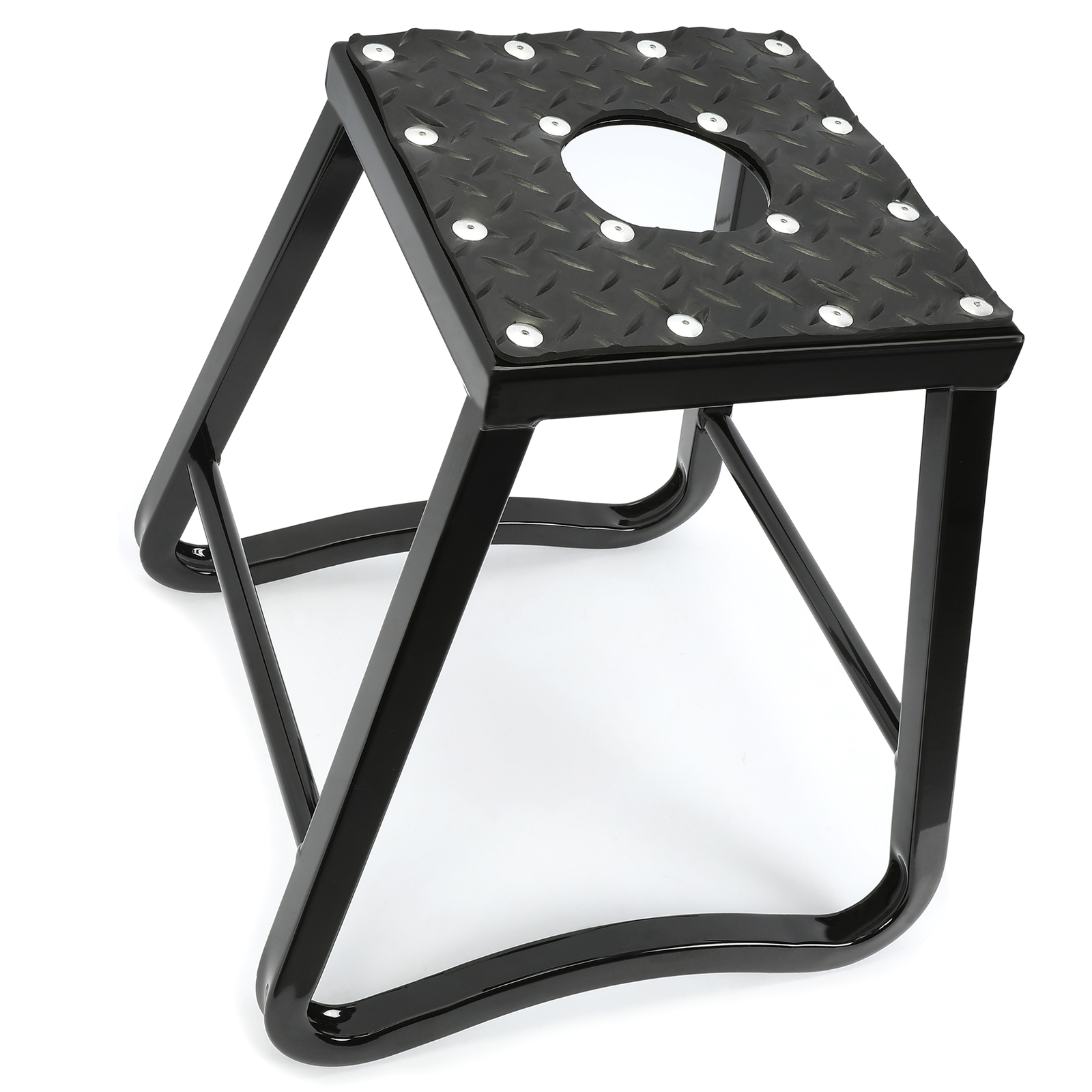 Motorcycle Motocross Dirt Bike Panel Stand 880 LBS Removable Black