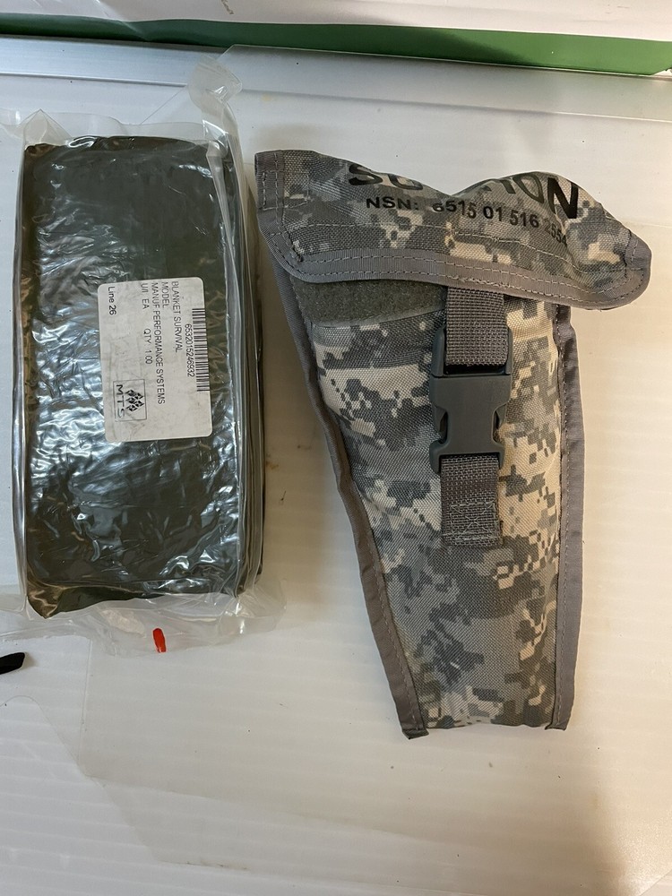 Survival Blanket and Tactical Suction Easy