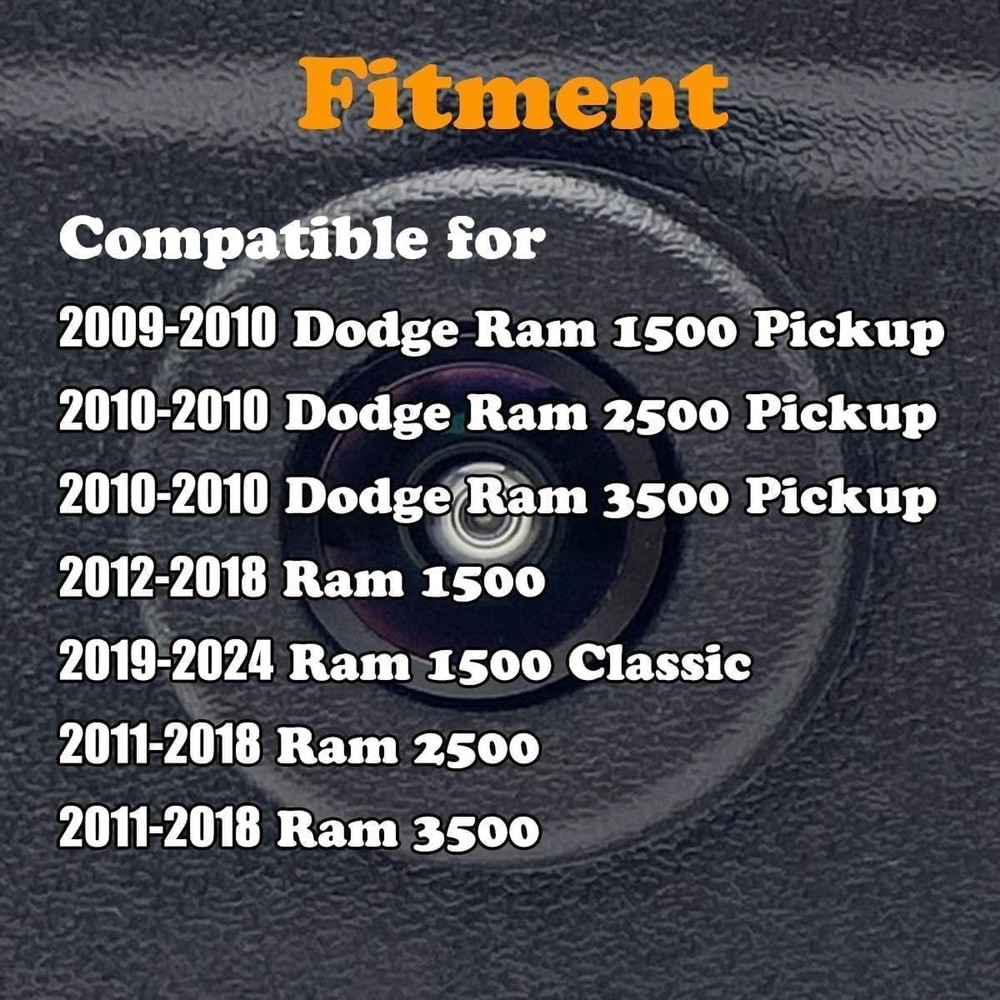 68044904AG Backup Camera Tailgate Handle with Rear View Parking Camera Compat...