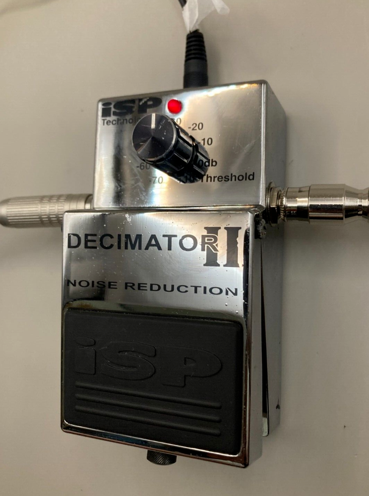 ISP Technologies Decimator II Noise Reduction Guitar Pedal Tested Work