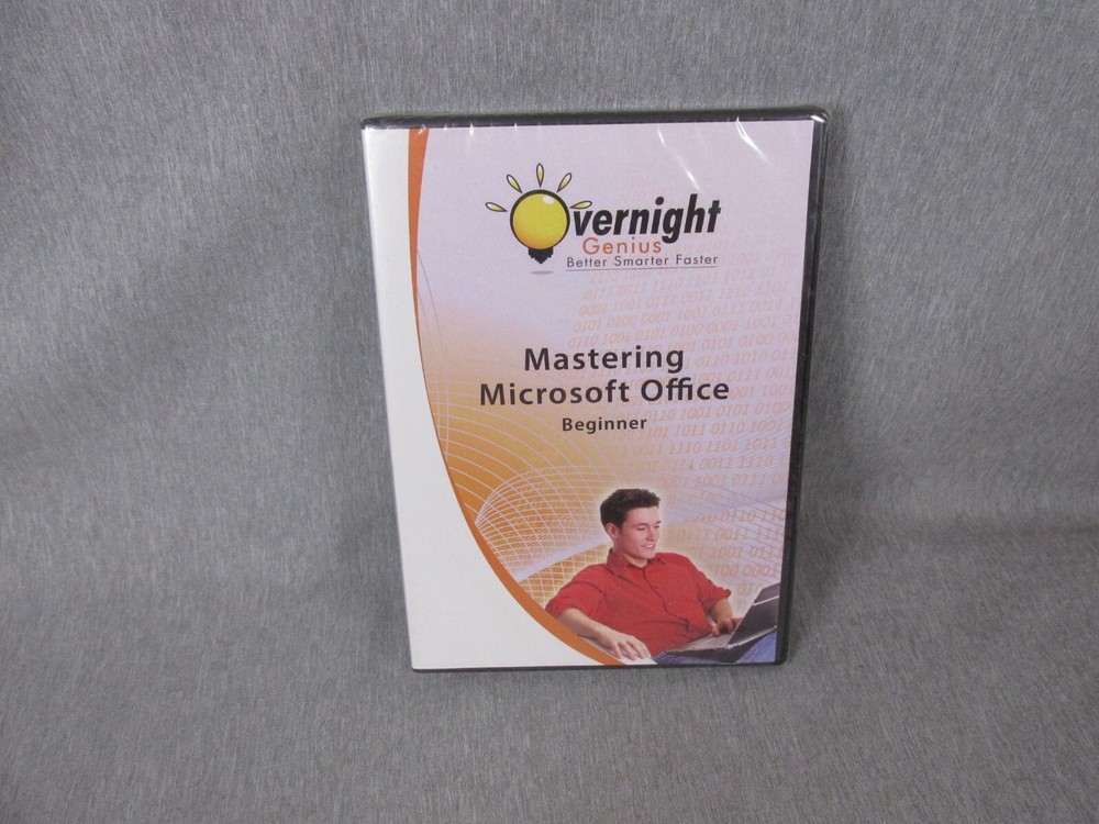 OVERNIGHT GENIUS MASTERING MICROSOFT OFFICE BEGINNER CD-ROM 2008