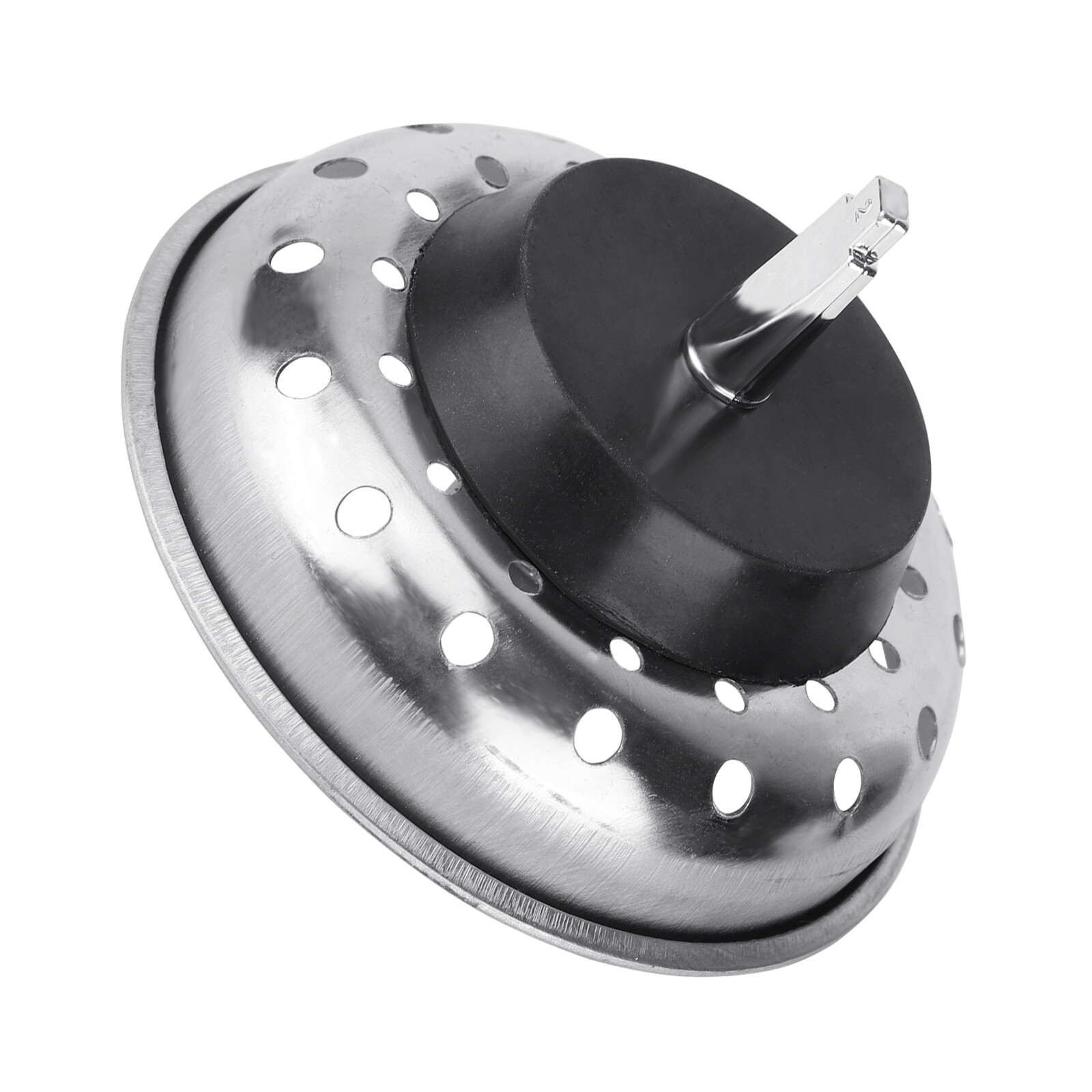 Stainless Steel Home Kitchen Sink Drain Stopper Basket Strainer Waste Plug Lot