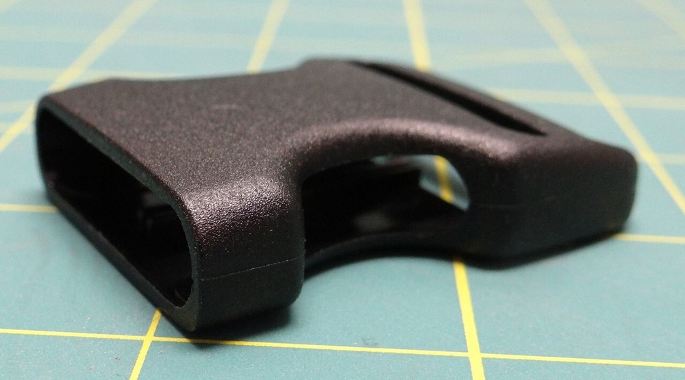 Black Plastic Buckle Dual Adjustable Side Squeeze 30mm Multiple Quantities