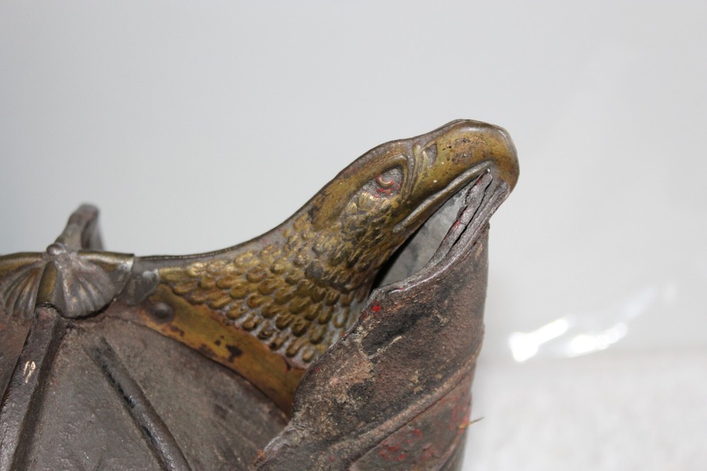 High Eagle John Olson Leather Fire Helmet