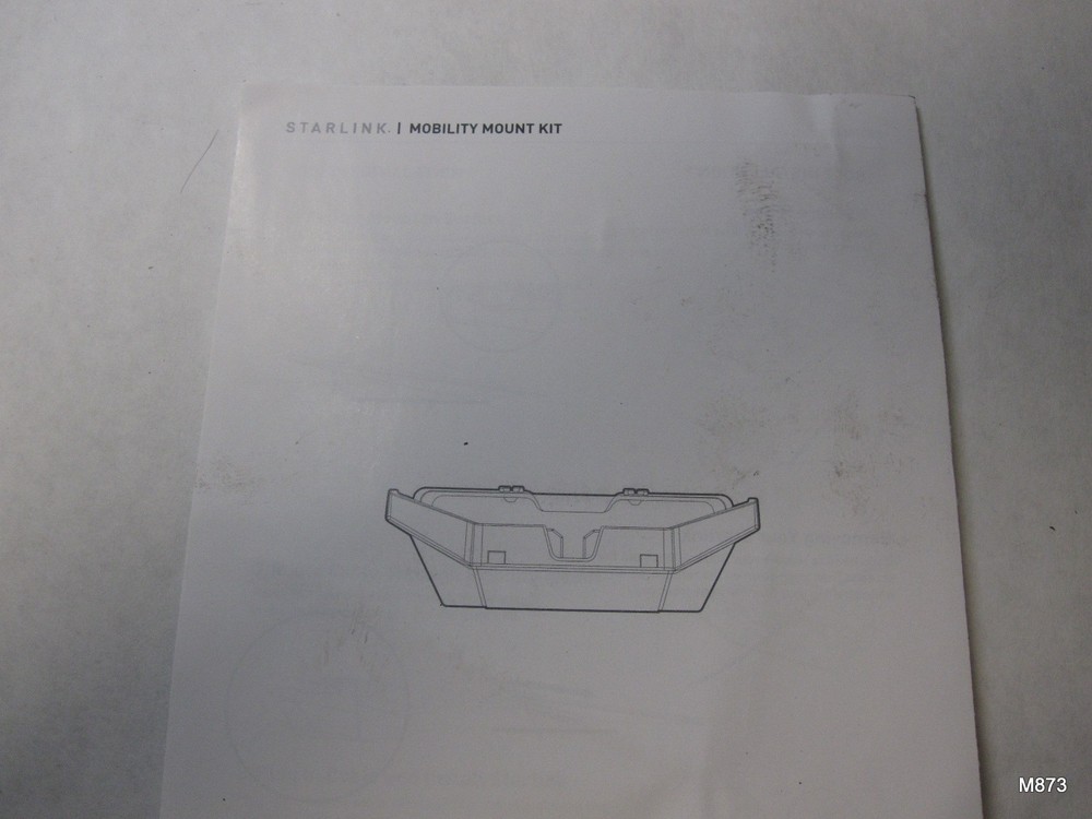 Starlink | Mobility Mount Kit Starlink AntiTheft Car Mounting Set Open Box