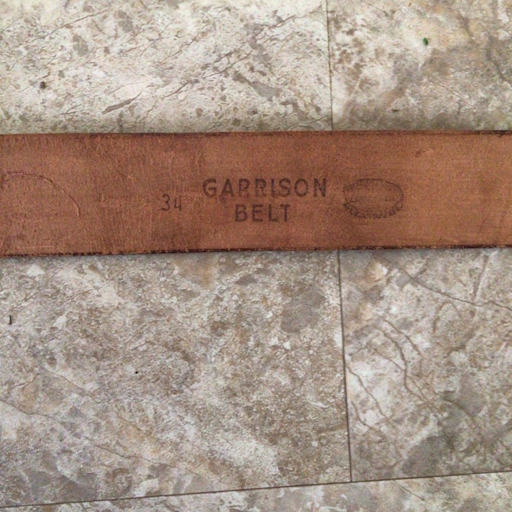 WW2 Garrison Belt Marked Size 34