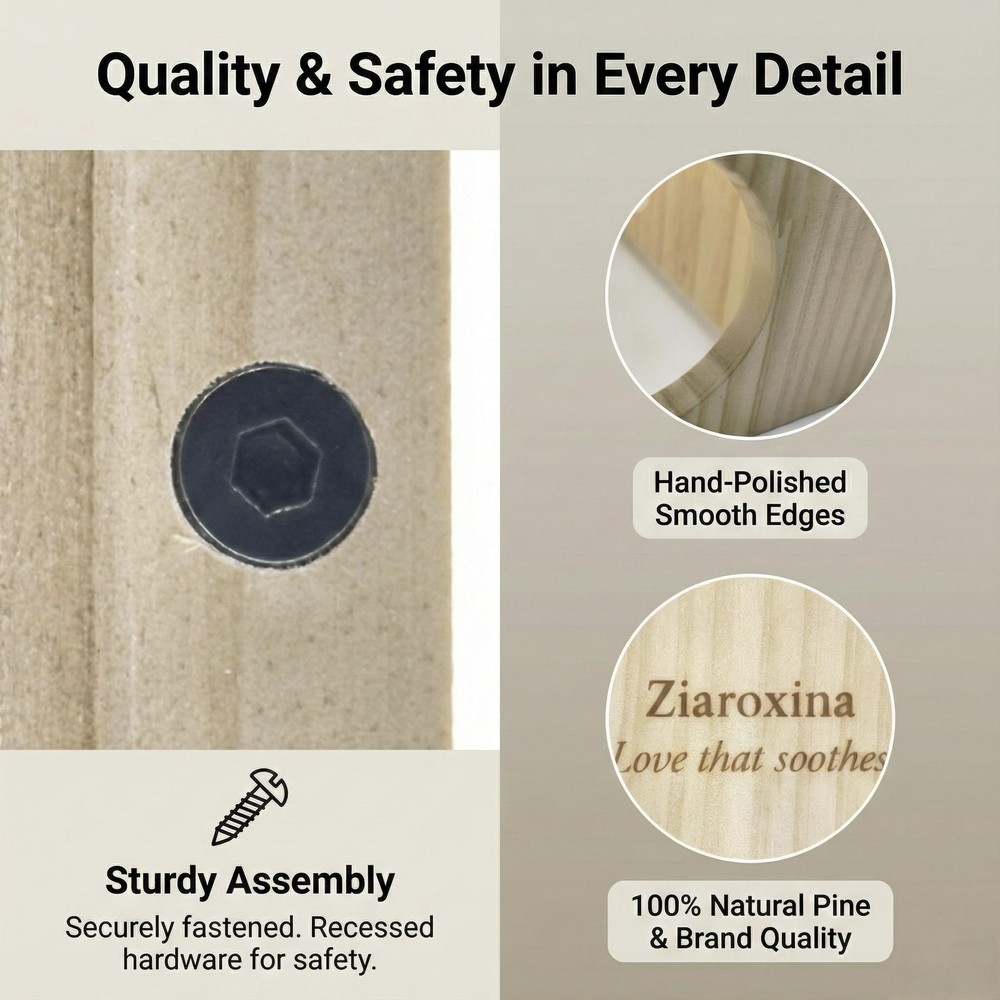 Solid Pine Multi Chamber Hamster Hideout House Removable Divider 3" Entrance ...