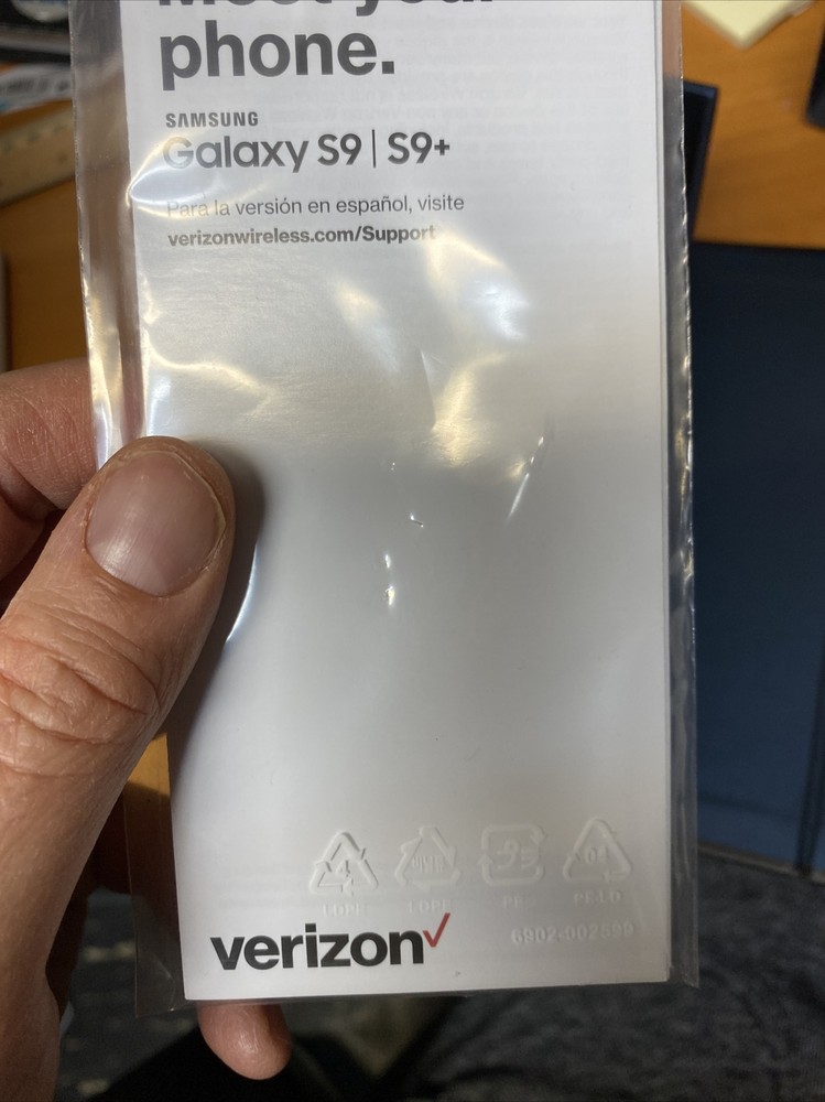 100% Auth Samsung Galaxy S964 Verizon Empty Box
