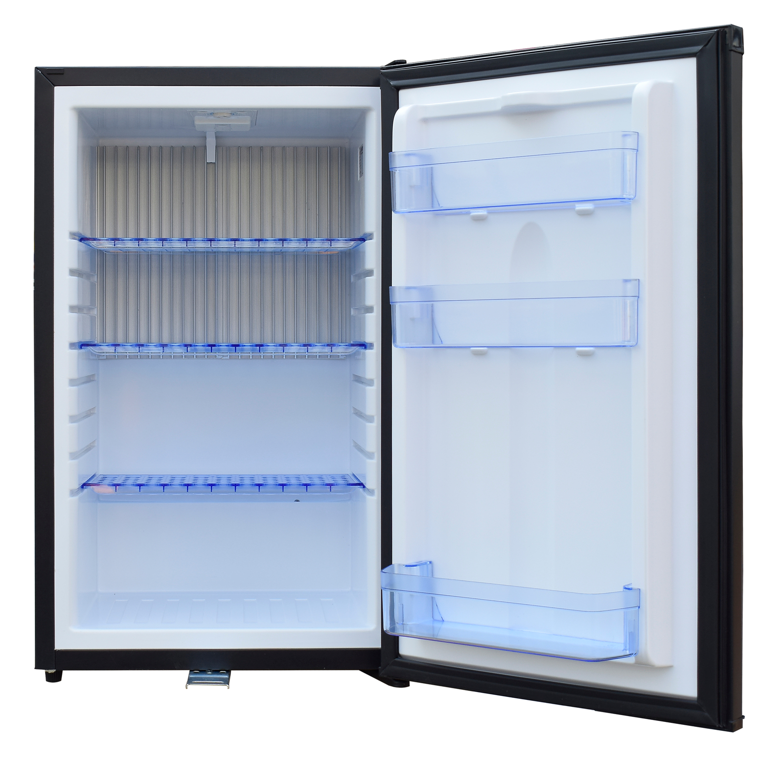 1.7 CU FT Mini Refrigerator 12V RV Semi Truck Fridge AC DC Compact Silent Cooler