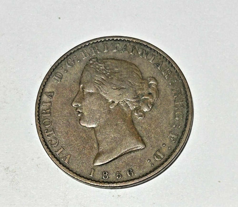 1856 Nova Scotia half Penny Token