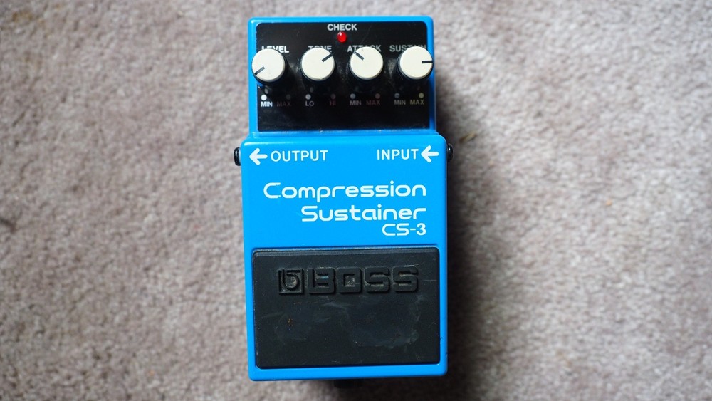 BOSS CS-3 Compression Sustainer Guitar Effects Pedal