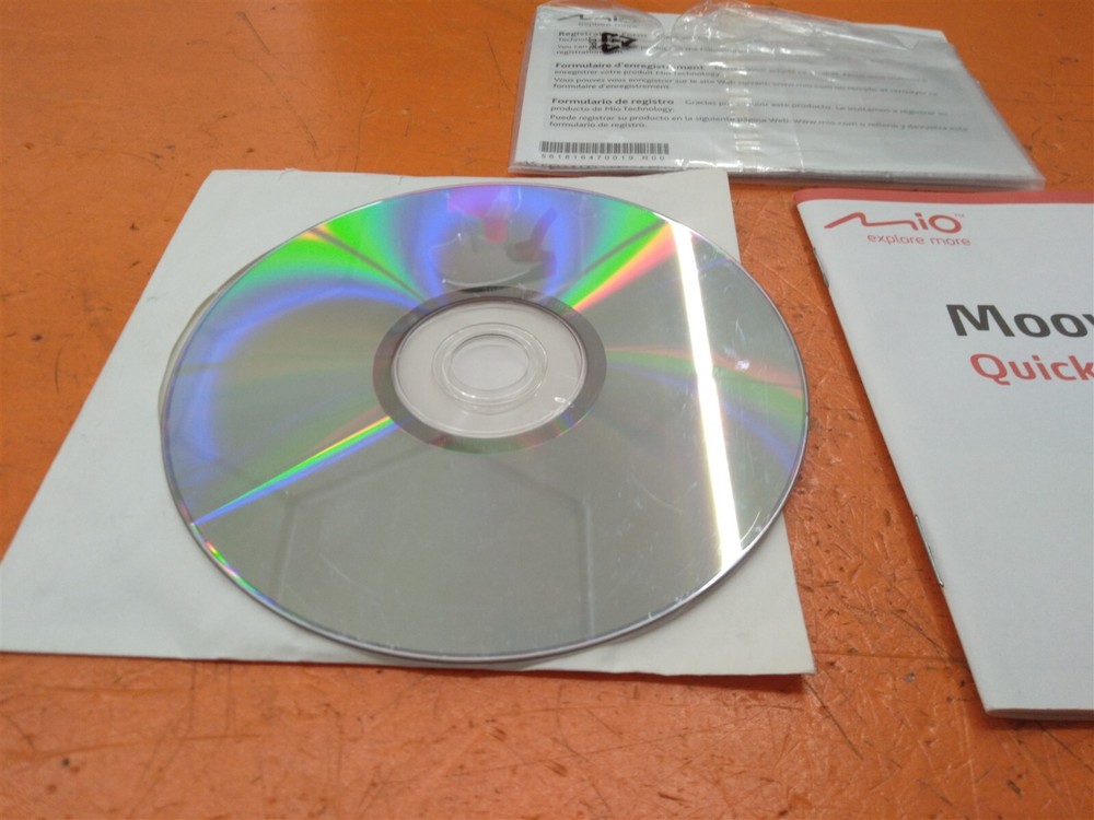 ⭐️⭐️⭐️⭐️⭐️ Mio Moov MioMore Desktop Disc, User Manual Software