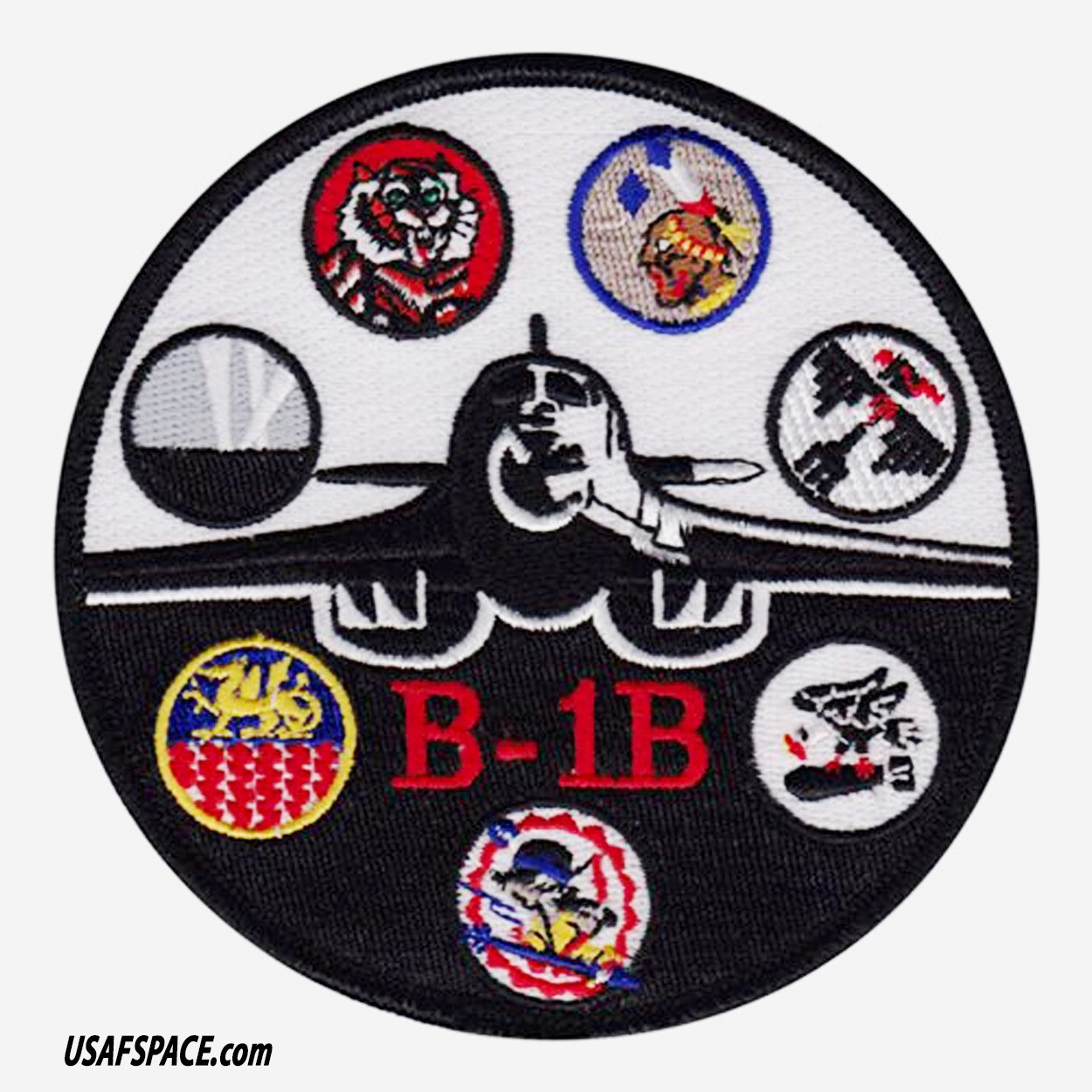 USAF B-1B LANCER -STEALTH BOMBER -AFGSC- ORIGINAL VEL GAGGLE PATCH