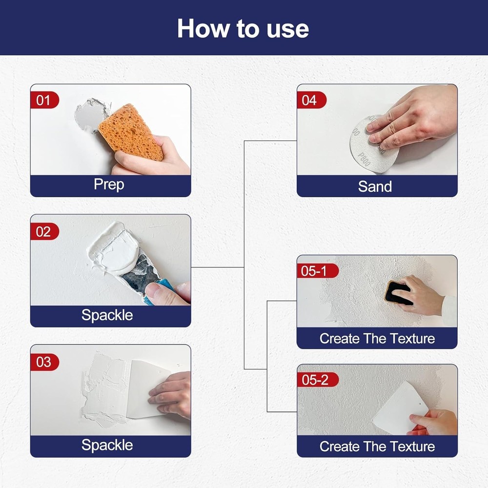 Professional 8.6oz Drywall Patch Repair Kit – Outclass Your Projects with Ease