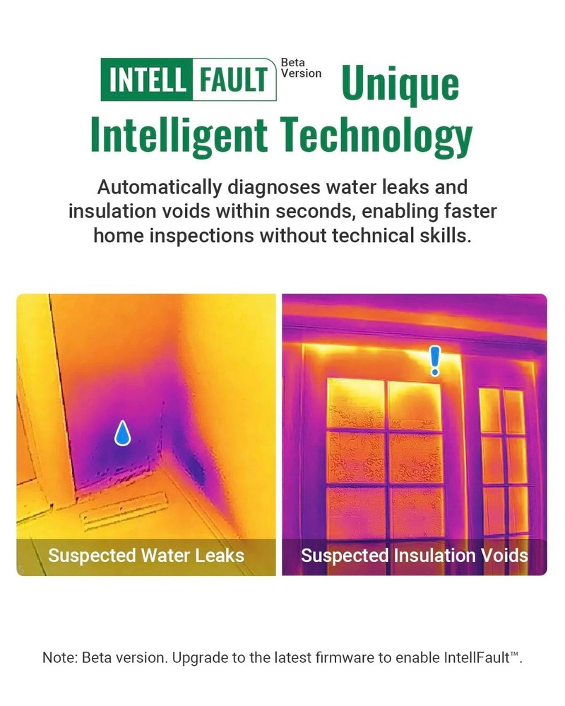 Thermal Camera with Laser Pointer, Intelligent Scene Detection, Super Resolut...