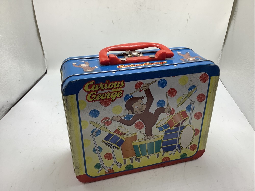 Curious George Lunchbox/Puzzle Drums