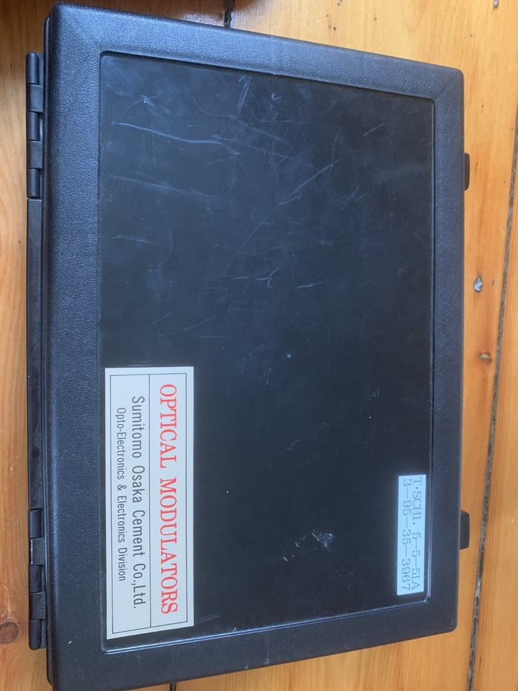 Sumitomo Optical Phase Modulator, 1550nm, High Bandwidth 5Gbps , Low Loss