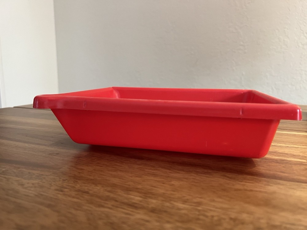 Dlx Developing Tray-5x7 Red Darkroom Processing Trays/Dishes