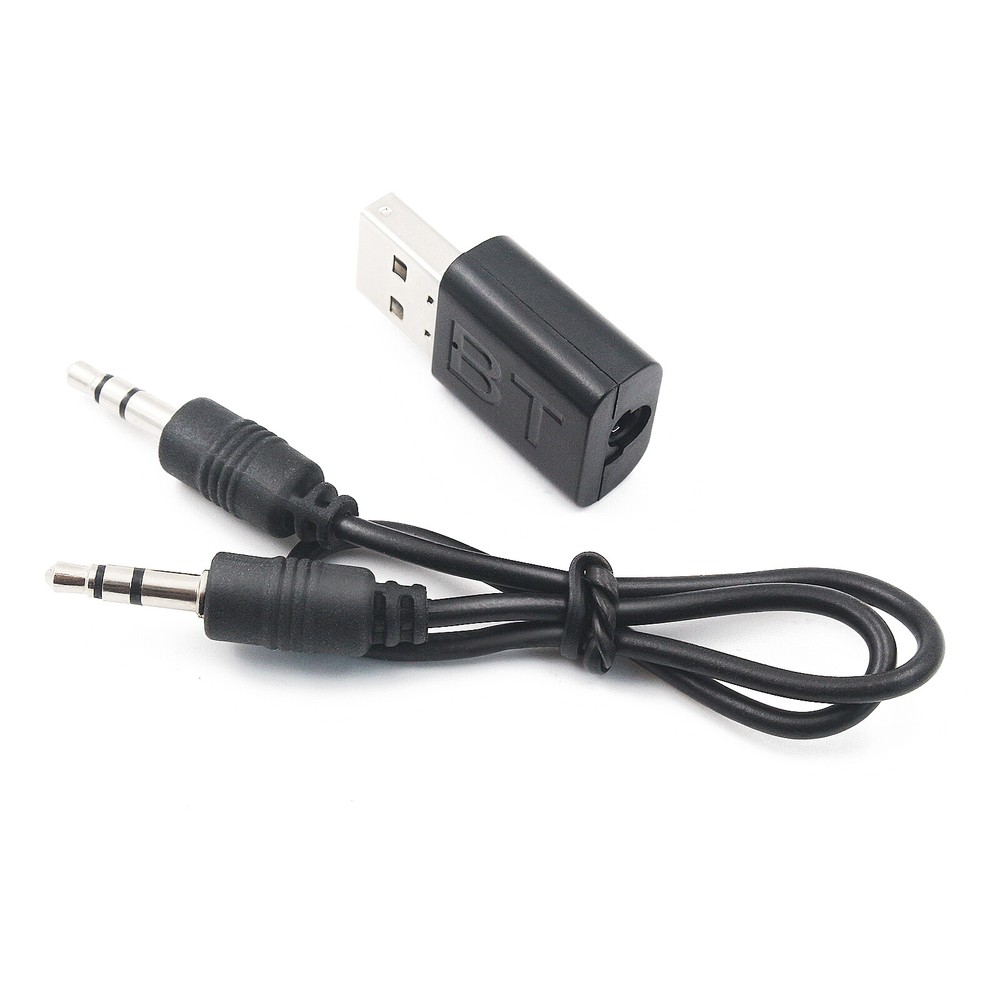 Bluetooth 5.0 Audio Receiver USB 3.5mm AUX Adapter Car TV PC Speaker n