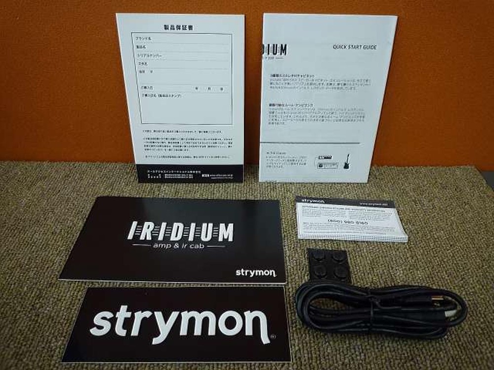 STRYMON IRIDIUM ＆IR CAB