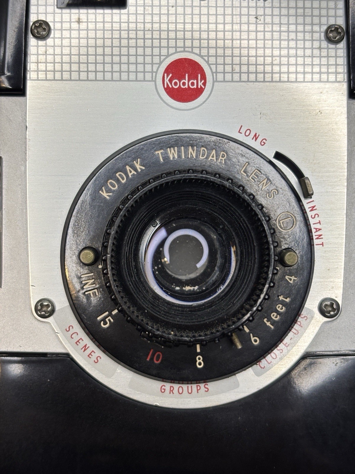 VTG Kodak Brownie Bulls-Eye Instant Film Camera w/ Twindar Lens
