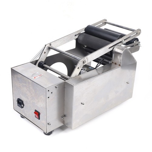 MT-50D Semi-automatic Labeller Round Bottle Labeling Machine Date Coding Machine