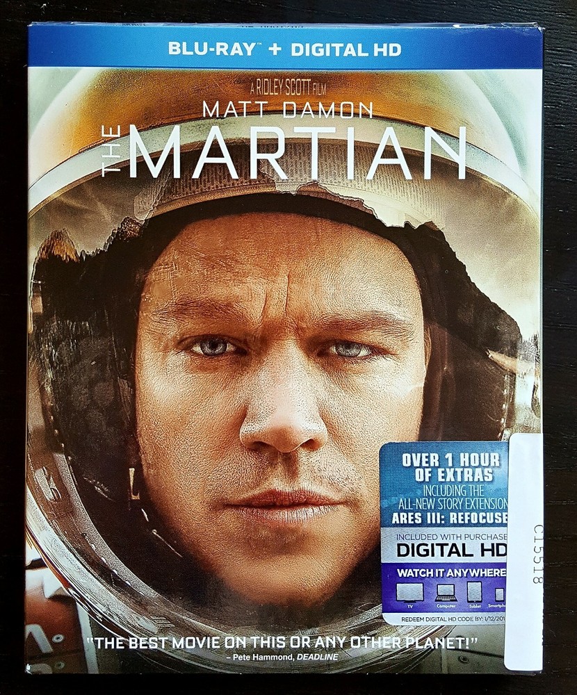 The Martian (Blu-ray Disc, 2016)