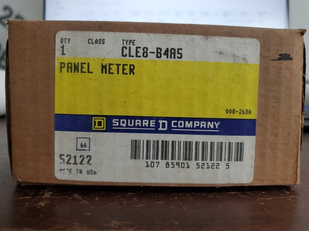 Square D CLE8-B4A5 PANEL METER (TA16MS)