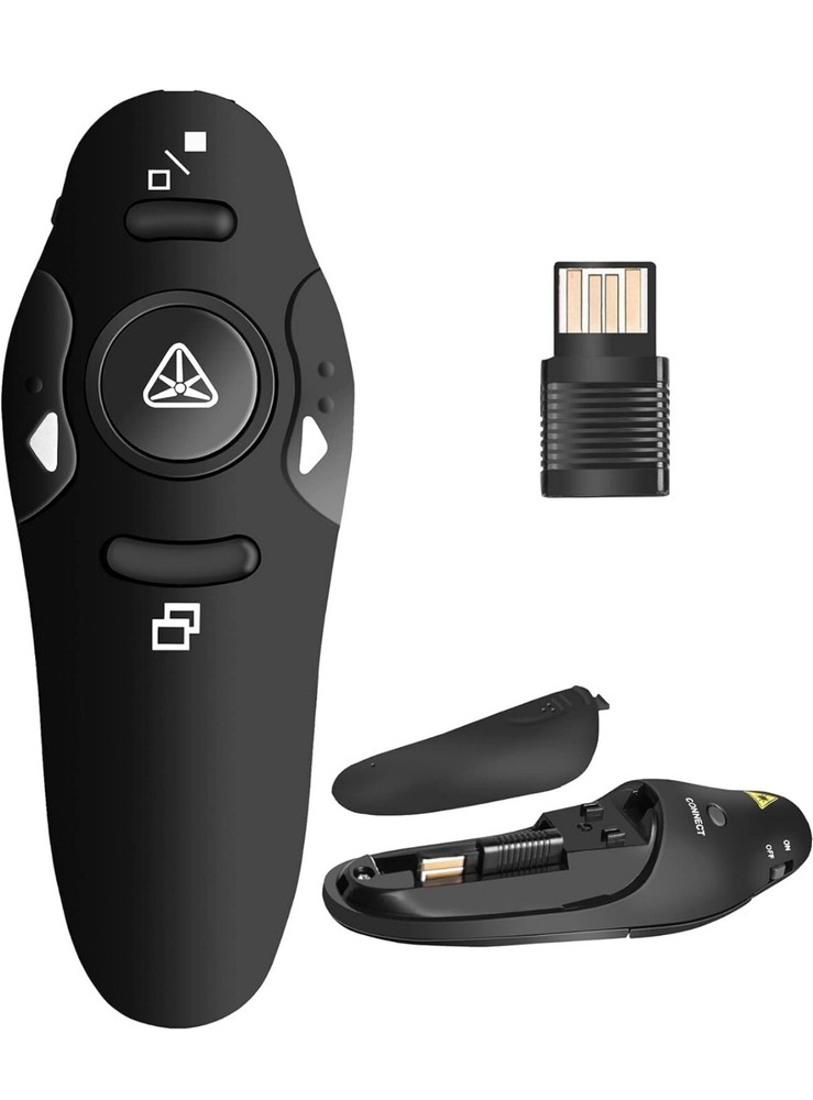 Presentation Clicker Wireless Presenter Remote Clicker for PowerPoint...