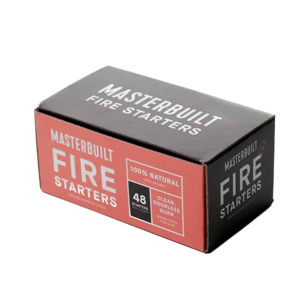 Masterbuilt Fire Starters Clean Odorless Burn 48 Count