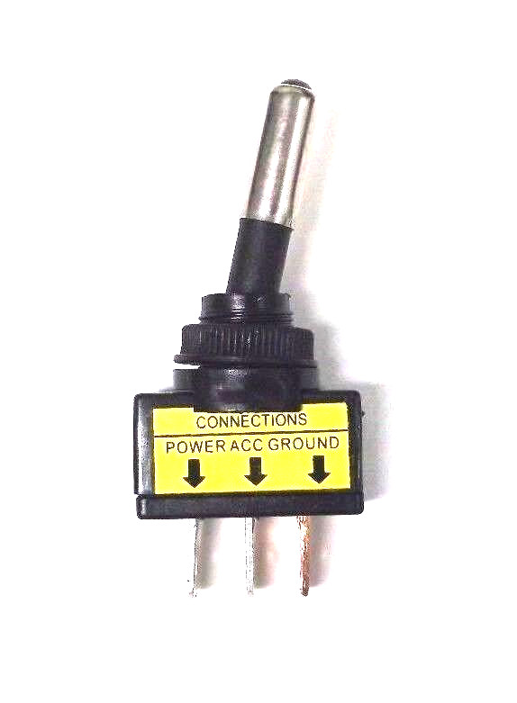 BBT Brand Lighted Blue LED On/Off 20 amp 12 volt Toggle Switch