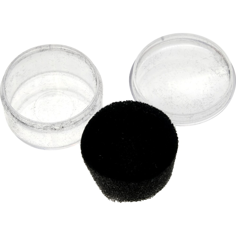 2 White Plastic Stackable Jewelry Display Trays w/ Black 36 & 50 Gem Jar Inserts