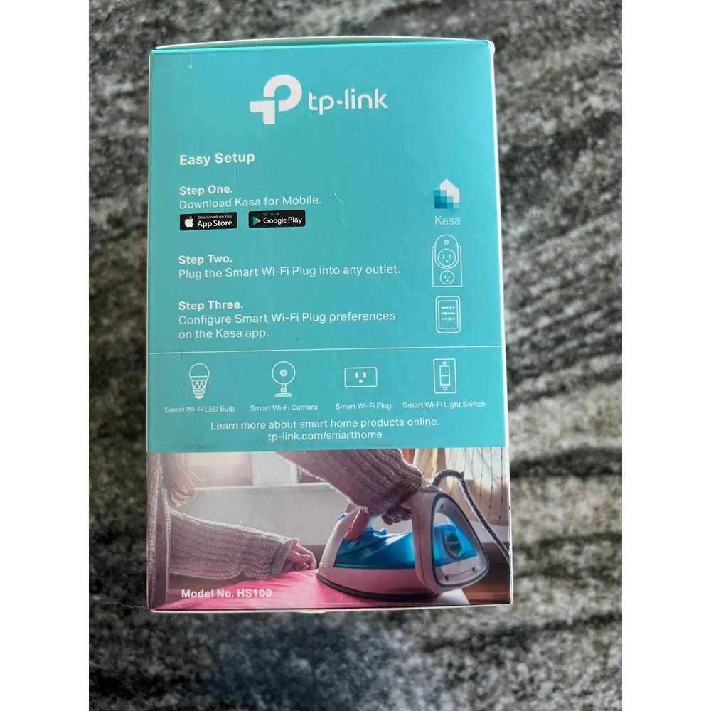 Kasa Smart Wi-Fi Plug, 1-Pack