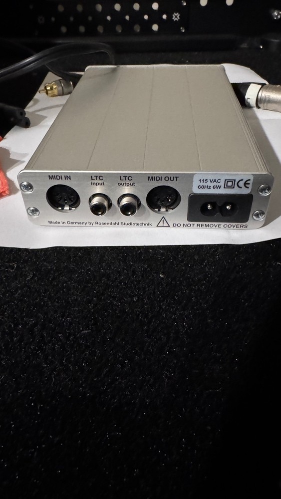 Rosendahl Mif 3 Midi Timecode Interface