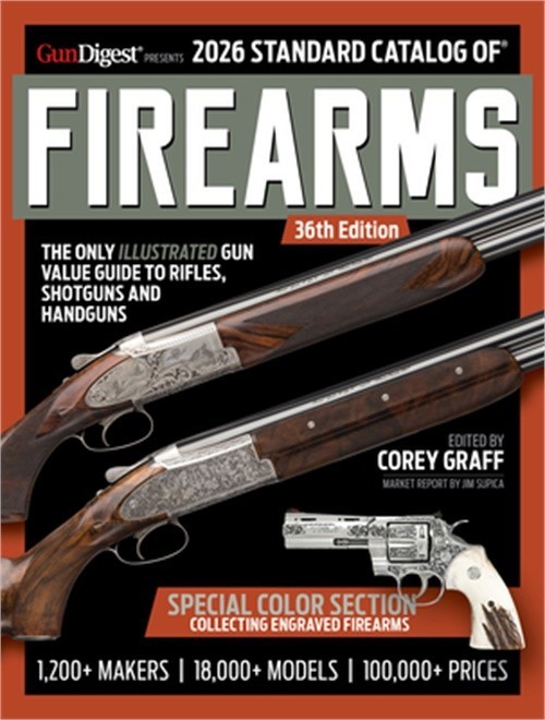 2026 Standard Catalog of Firearms (Paperback or Softback)