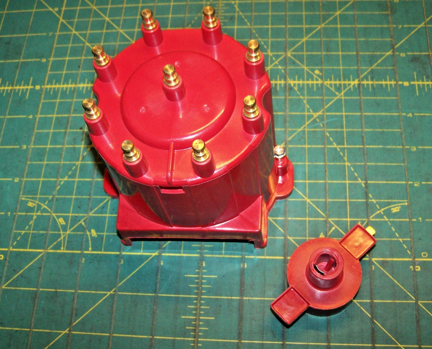 EFI Distributor Cap and Rotor fits 1987-1997 GM 305 350 454 Male Terminals BRASS