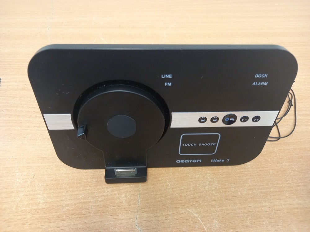 Azatom I wake 3 Radio Speaker System - Black - Unit Only