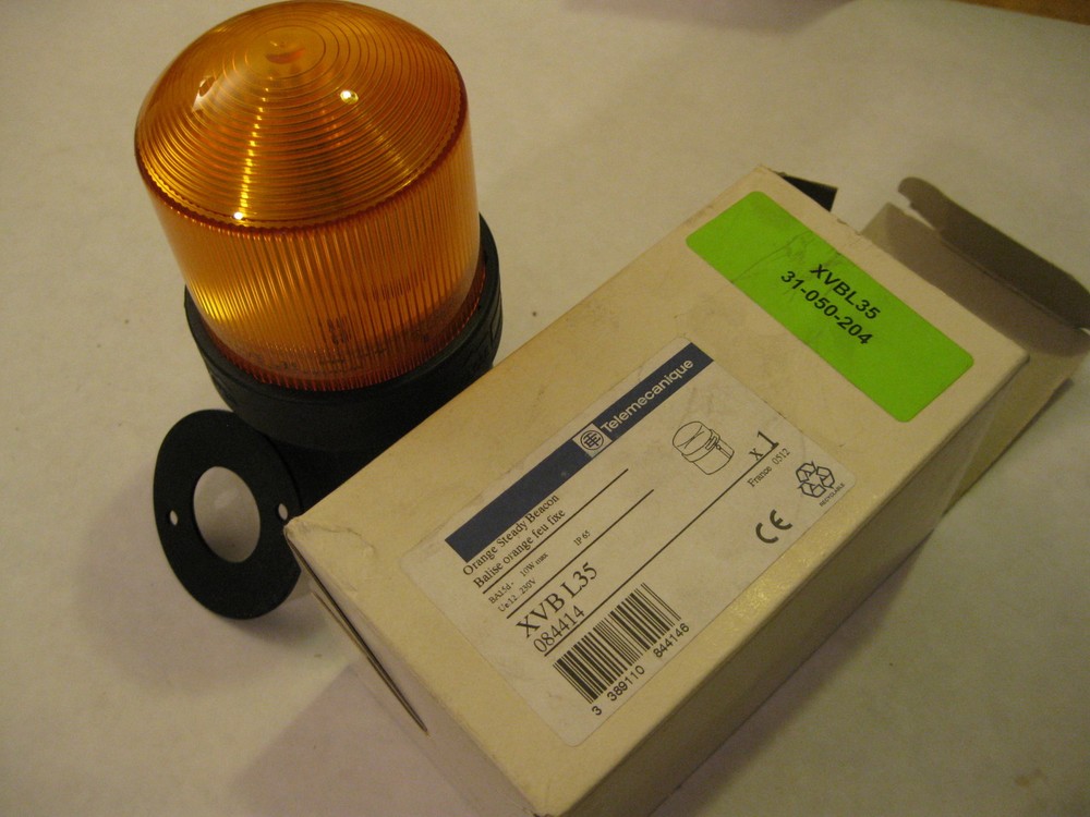 Telemecanique XVB L35 Orange Steady Beacon