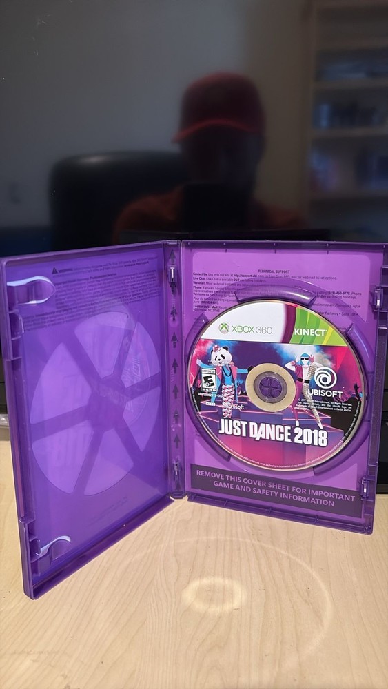 Official Microsoft Xbox 360 Kinect Motion Sensor Bar + Just Dance 2018