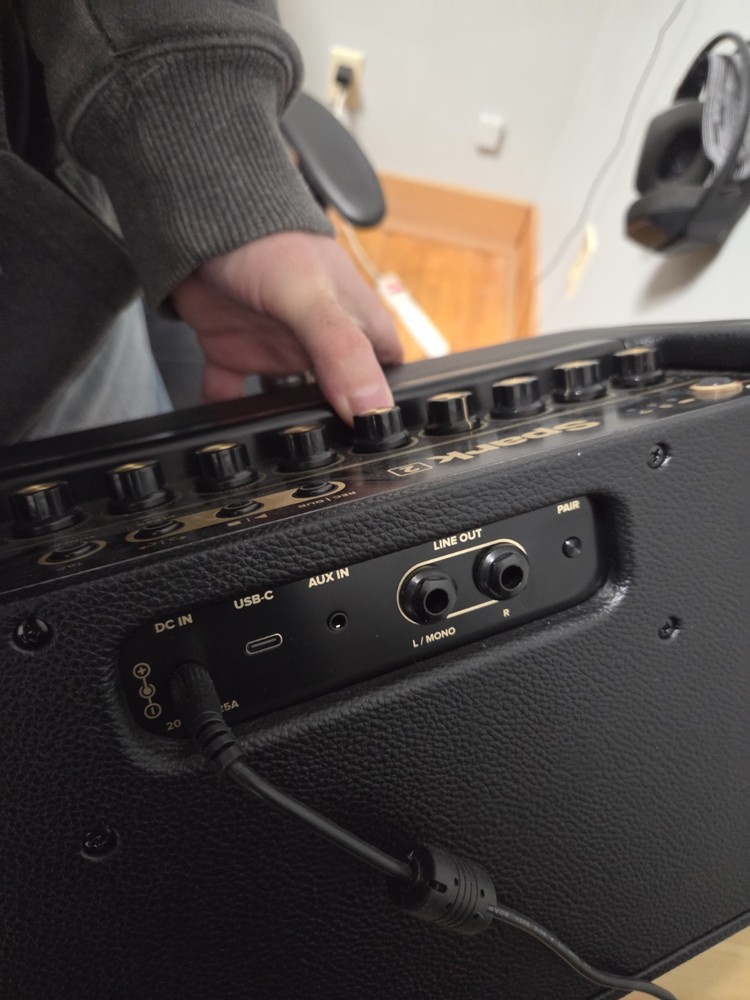 Positive Grid Spark 2 Amp With Spark Control X Footswitch
