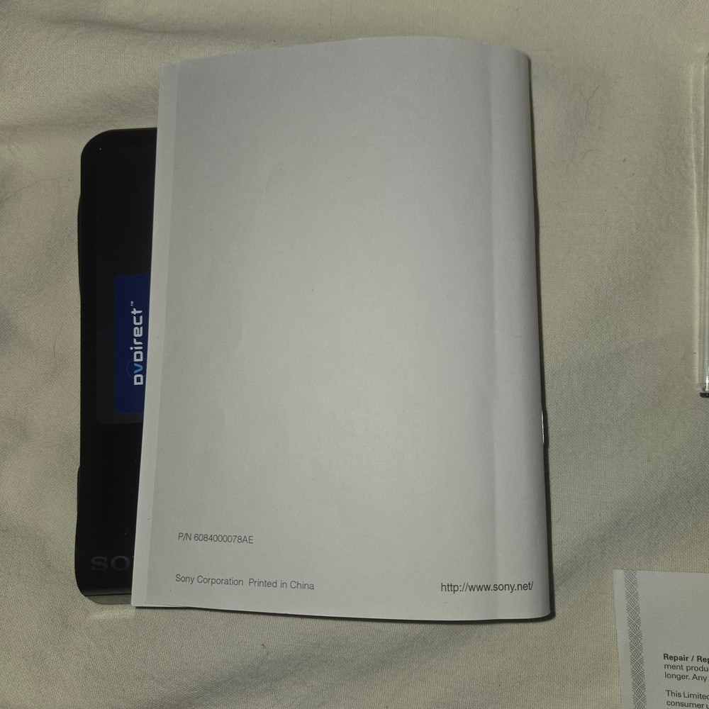 Sony DVDirect Express Multi-Function DVD writer for Handycam UNTESTED