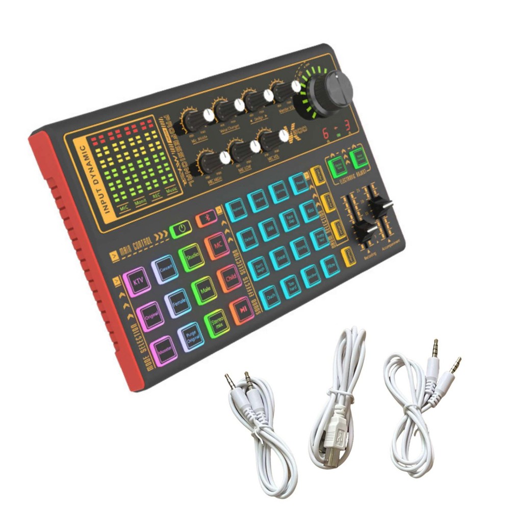 Multi-function Sound Card Audio K300 Processing Equipment Easy to operate