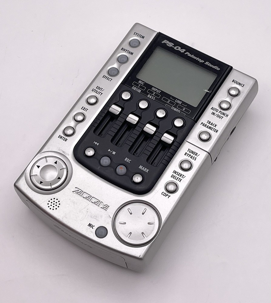 ZOOM PS-04 Palmtop Studio Portable Multi-Track Recorder Working