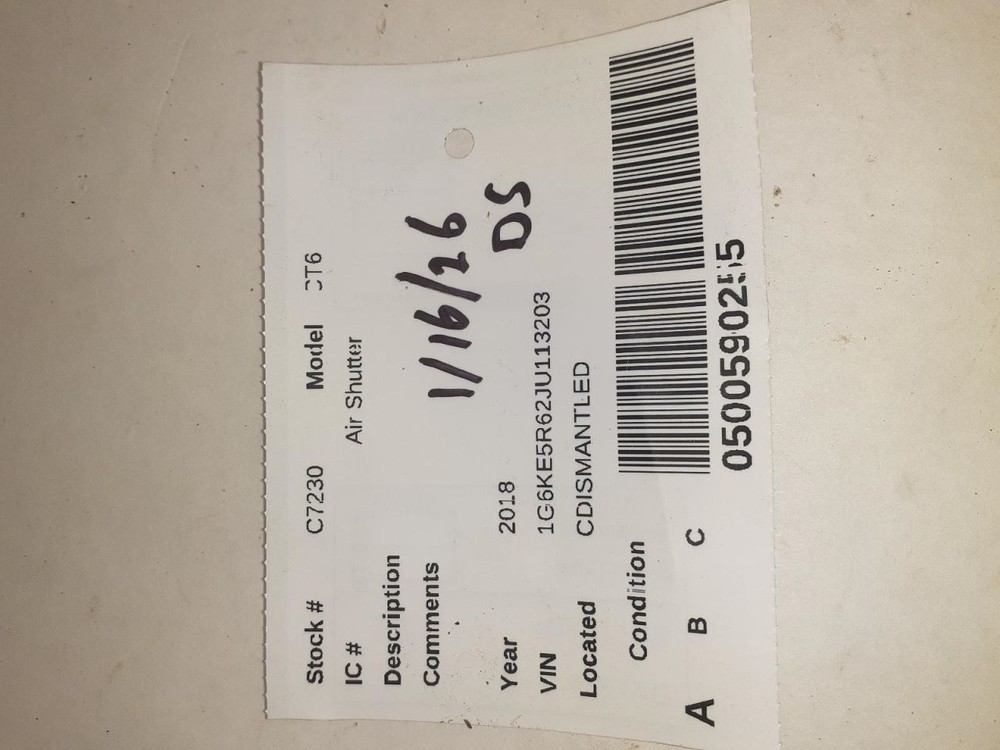 CT6 2018 Air Shutter 2213574