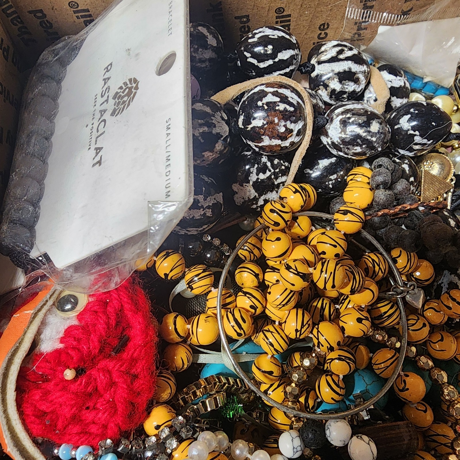 Medium Flat Rate Jewelry Lot Craft Junk Harvest FULL Kids Dress Up